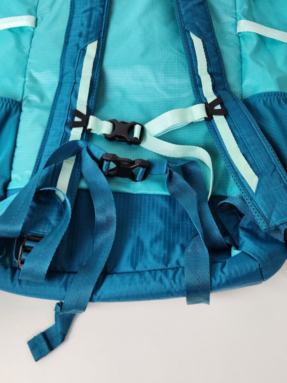 Patagonia Backpack Light Blue Lightweight Travel Tote Pack Packable STY48808 - Picture 6 of 16